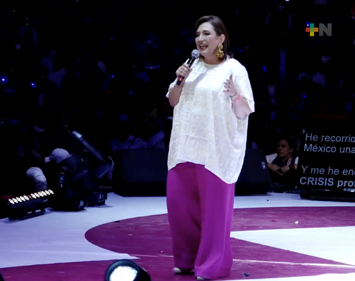 Xóchitl Gálvez cierra precampaña en la Ciudad de México